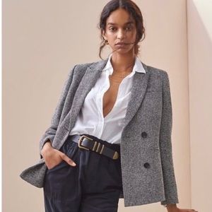 Anthropologie Double Breasted Blazer